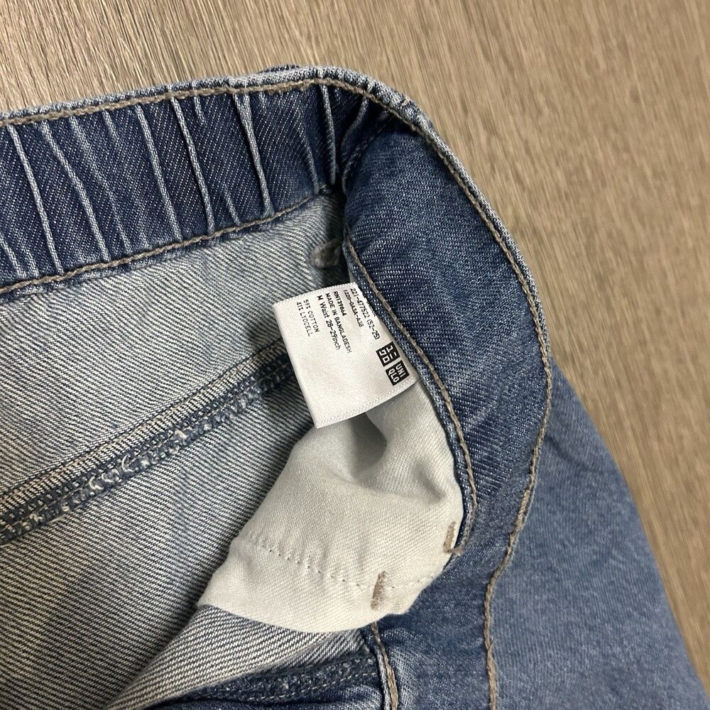 Uniqlo Denim Stretch Jean Skort Blue & White Women’s Size Medium 28/29 Lot Of 2 - Picture 7 of 13